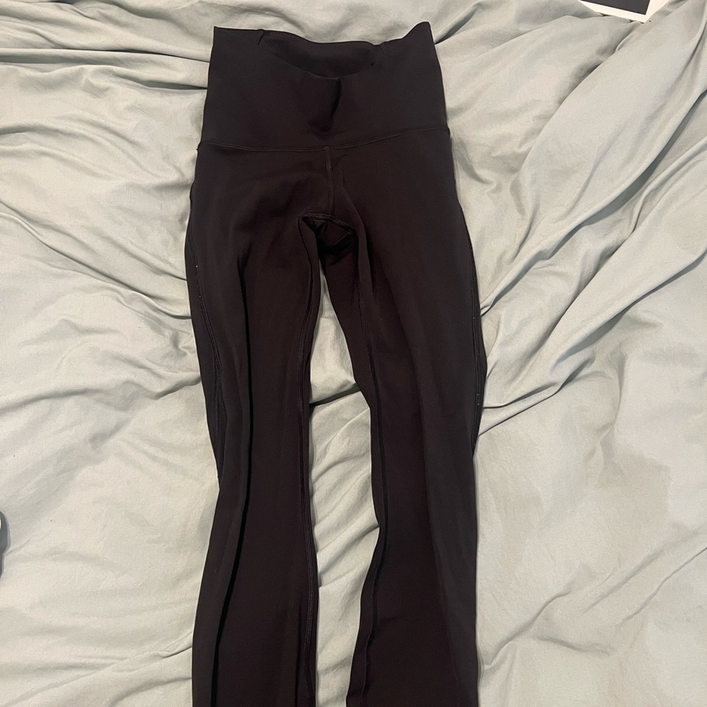 Black lulu lemon side mesh leggings🖤